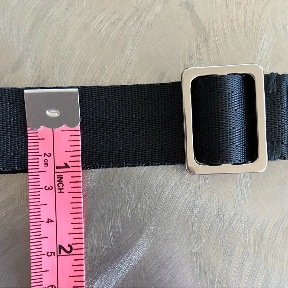 BOND HARDWARE Seatbelt Statement Industrial Buckle Belt